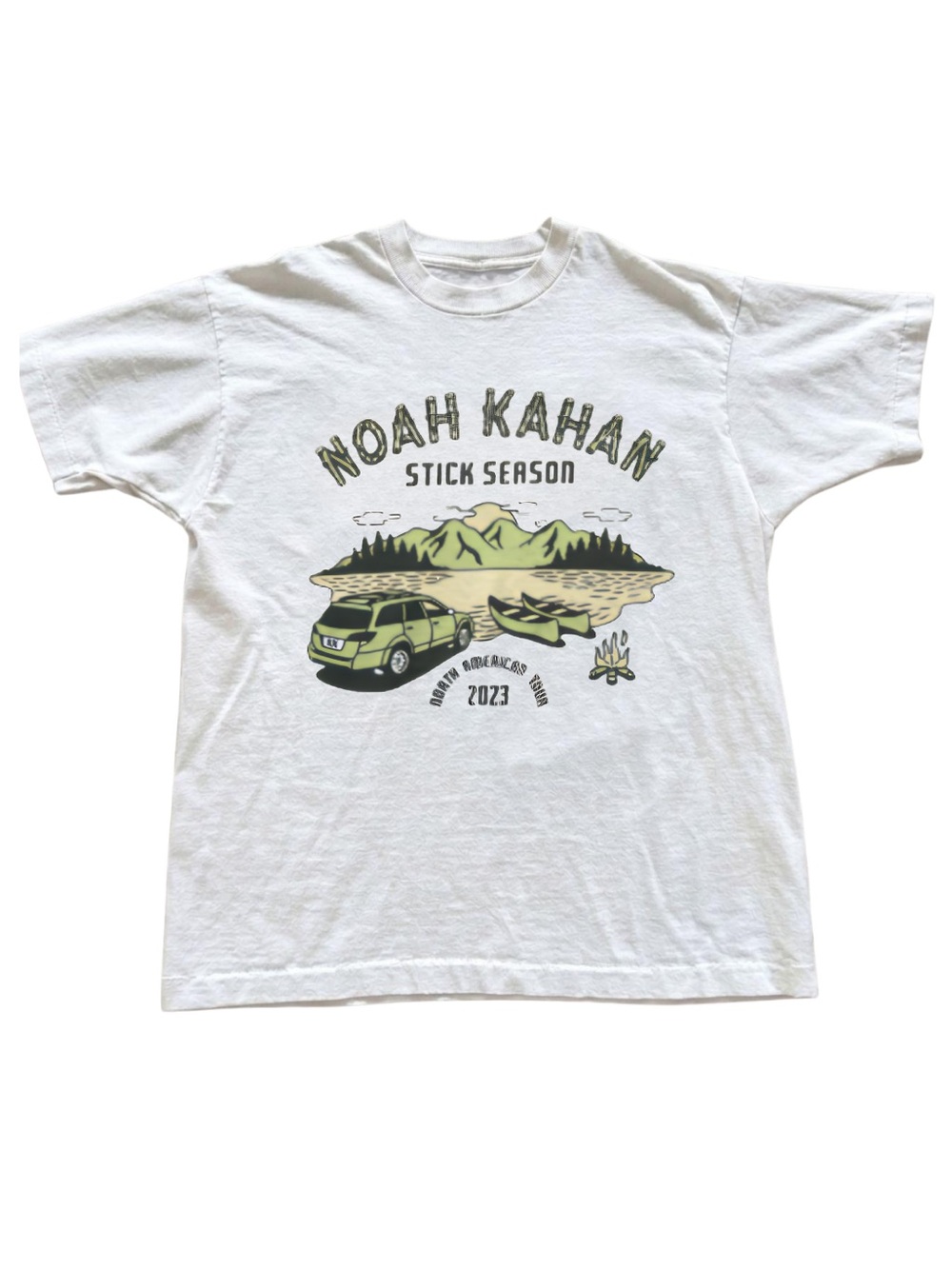 Gildan "Stick Season" Graphic Tee - White